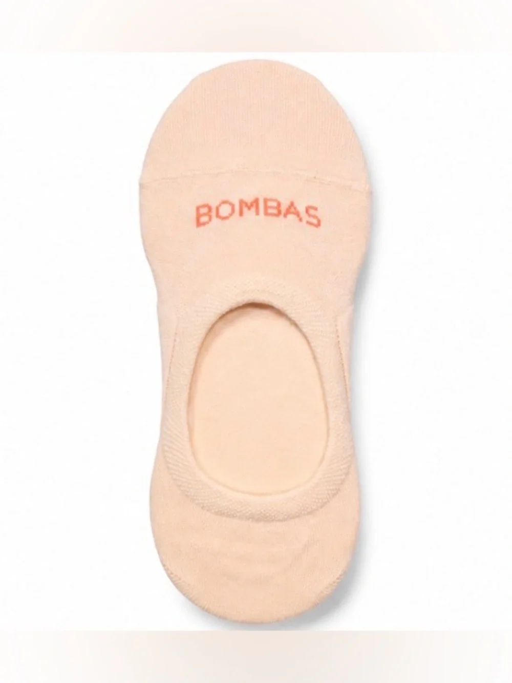 NEW [Bombas] Blush Pink No-Show Liner Socks | Cushioned Grip Heel | Women's